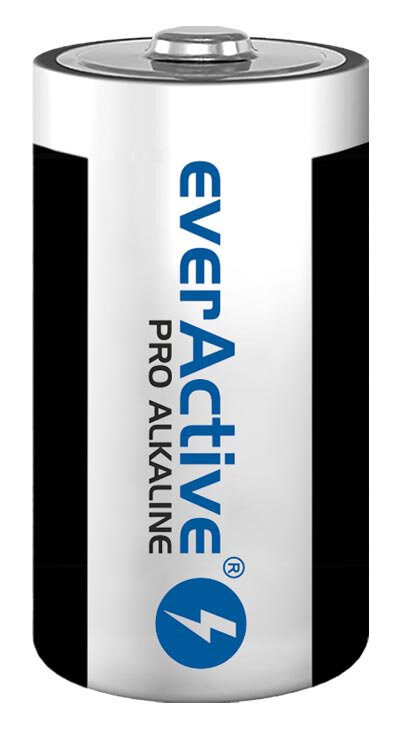 2 x everActive Pro Alkaline C alkalne baterije