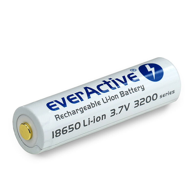 everActive 18650 3.7V Li-ion 3200mAh Micro USB Rechargeable Battery 
