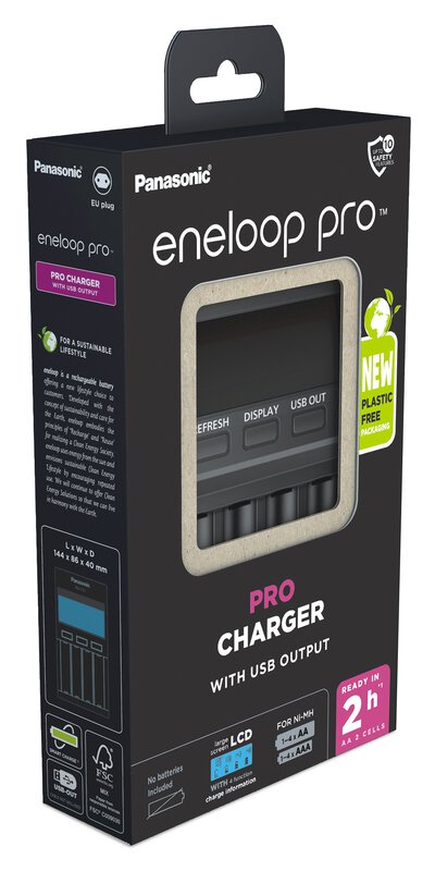 Panasonic Eneloop BQ-CC65 EKO battery charger