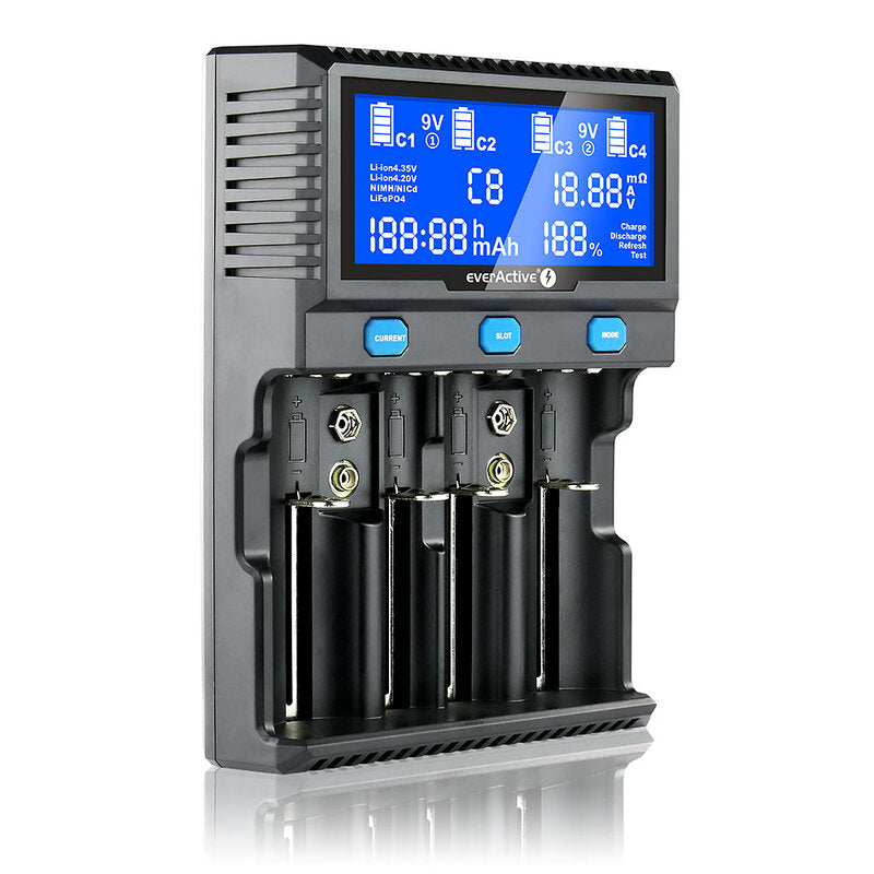 everActive UC-4200 professional Li-ion and Ni-MH battery charger