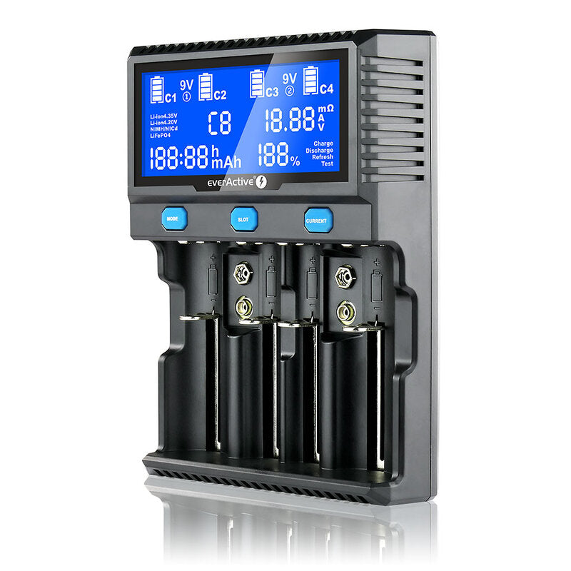 everActive UC-4200 professional Li-ion and Ni-MH battery charger