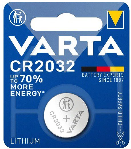 Varta CR2032 litijeva baterija