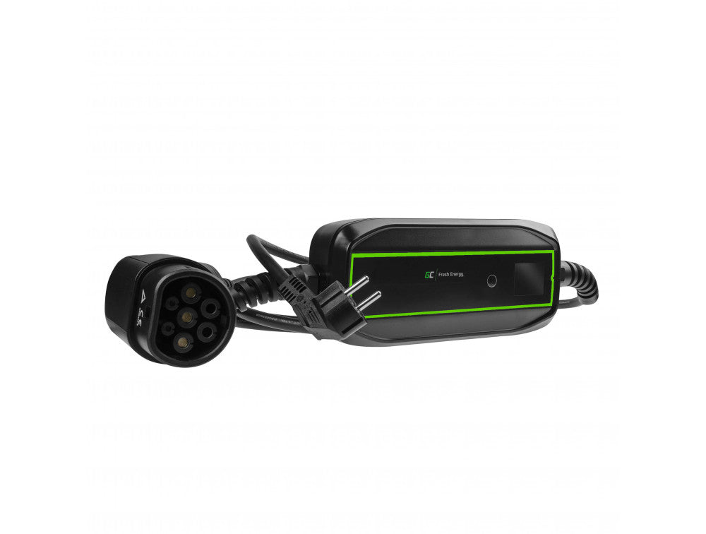 GC EV PowerCable 3.6kW Type 2 portable charger for charging electric cars and plug-in hybrids