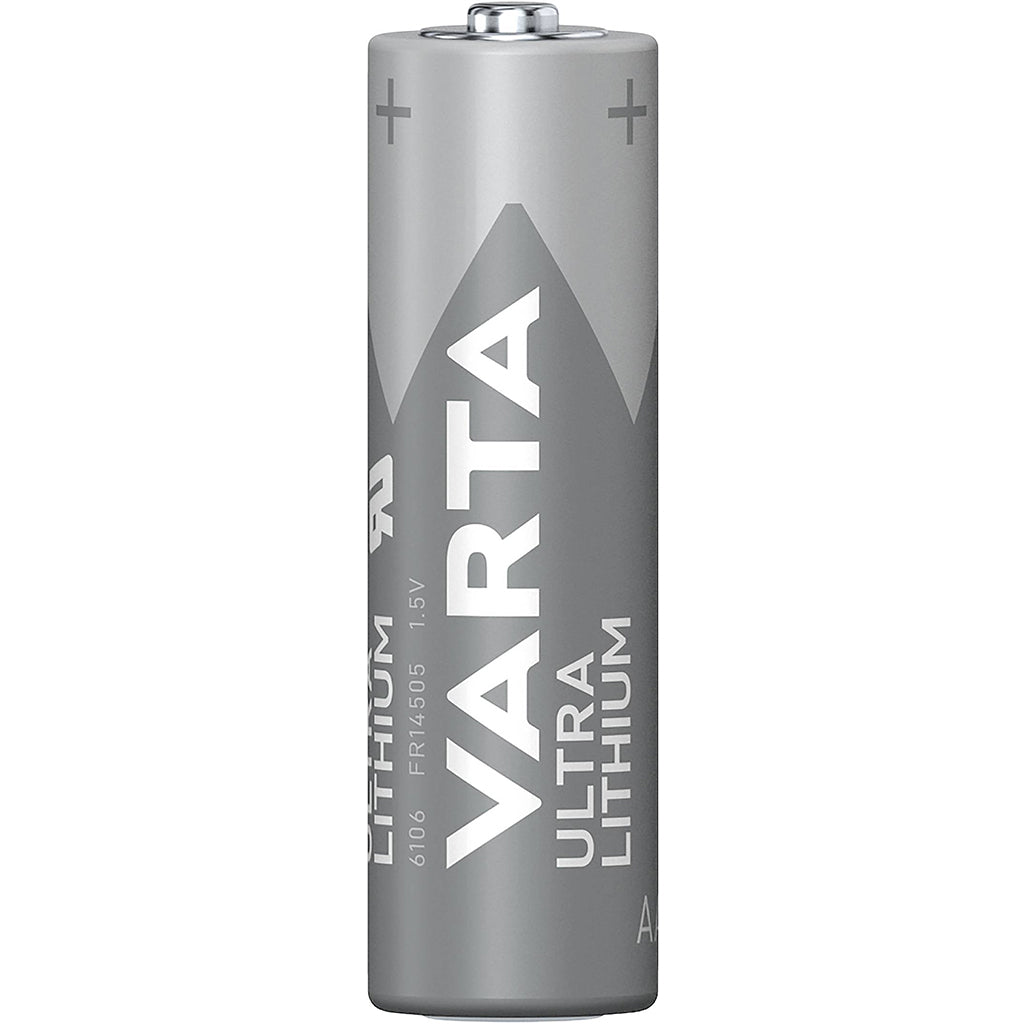 4 x Varta Lithium AA lithium batteries