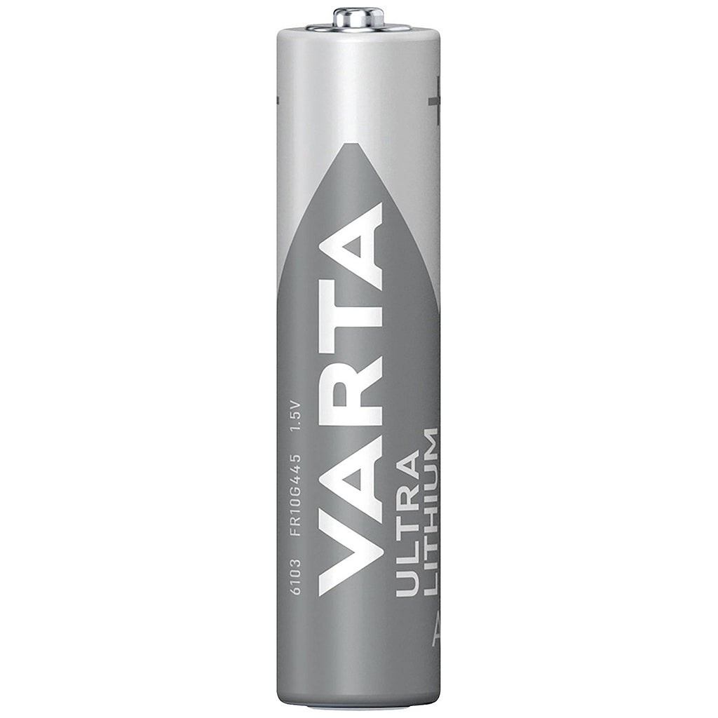 4 x Varta Lithium AAA lithium batteries