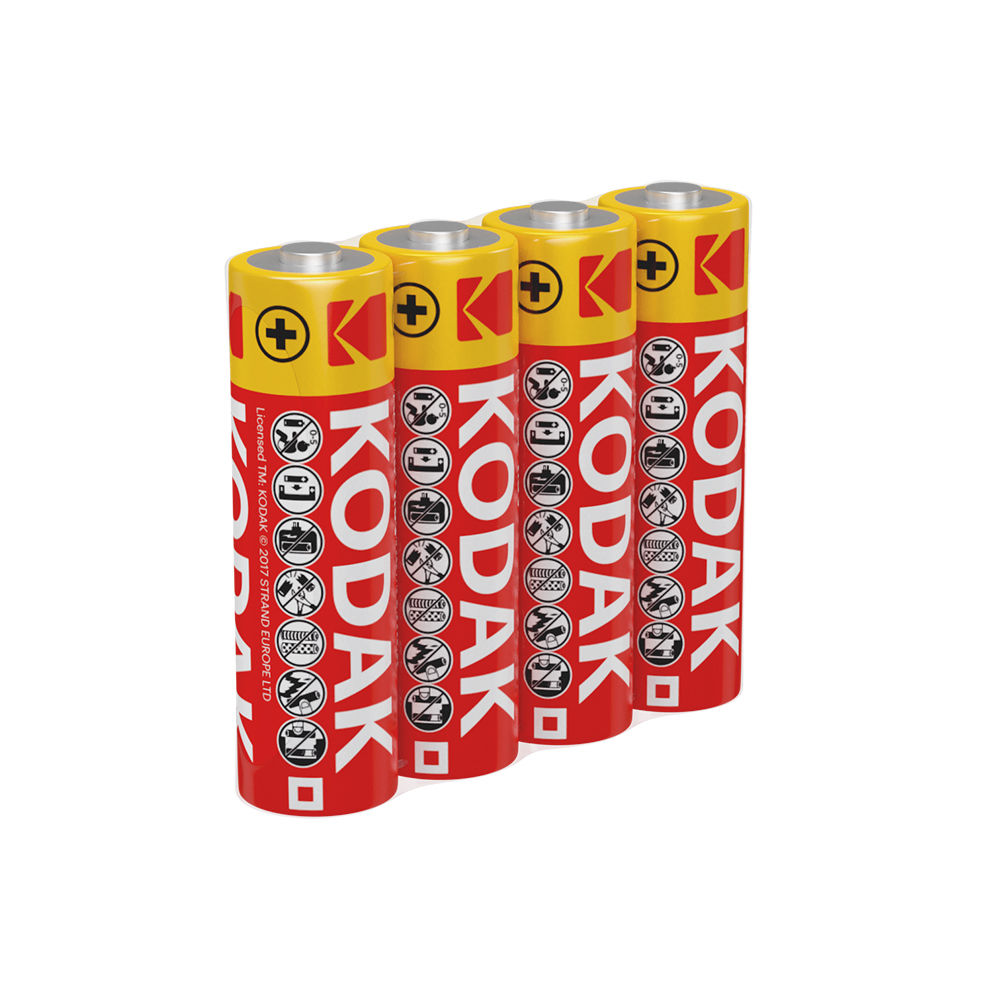 4 x Kodak Extra Zinc Heavy Duty AA alkalne baterije