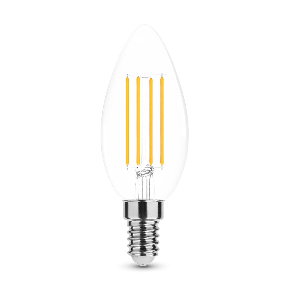 LED lampa Modee Lighting LED Filament Candle C35 7W E14 360° 2700K (806 lumena) 