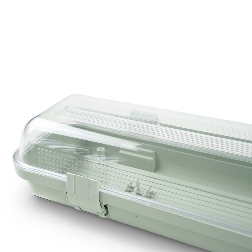 Ceiling light Modee Premium line 2xT8 1200mm, dust and moisture resistant (1262x100x78mm) A-series - empty housing 